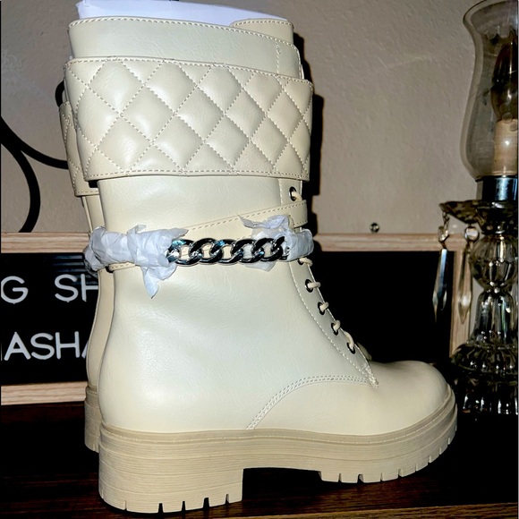 ‼️ NWOT ‼️Combat Boots ‼️ - Picture 4 of 8